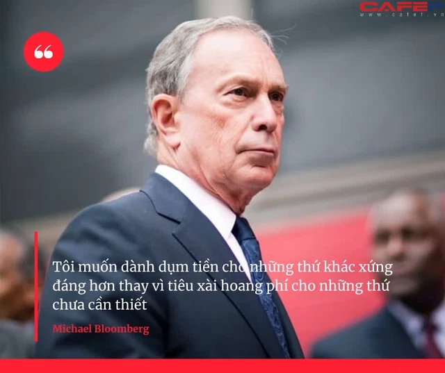 Tiết kiệm như tỷ phú Michael Bloomberg: 10 năm đi 2 đôi giày, chỉ mua cà phê size S, nhưng sẵn sàng chi hàng tỷ USD để làm 1 việc ít ai ngờ - Ảnh 4. Tiết kiệm như tỷ phú Michael Bloomberg: 10 năm đi 2 đôi giày, chỉ mua cà phê size S, nhưng sẵn sàng chi hàng tỷ USD để làm 1 việc ít ai ngờ - Ảnh 4.