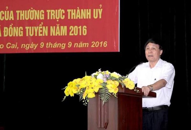  Bắt giam nguyên Tổng Giám đốc Apatit Lào Cai Nguyễn Quang Huy  - Ảnh 1.