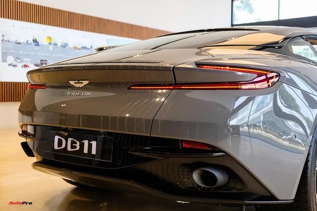 Chi tiết Aston Martin DB11 China Grey giá 17,4 tỷ đồng vừa về Việt Nam: Riêng màu sơn đã có giá hơn 1 tỷ đồng - Ảnh 9.