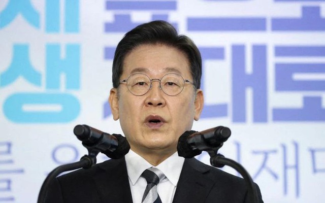 Ứng viên Lee Jae-myung của đảng cầm quyền Hàn Quốc. (Ảnh: Reuters)