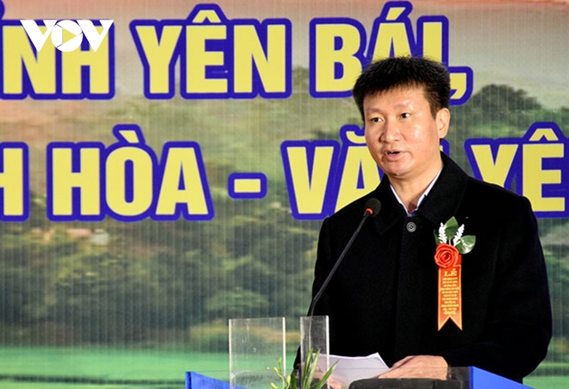 Yên Bái khởi công dự án giao thông liên vùng hơn 900 tỷ đồng - Ảnh 1.