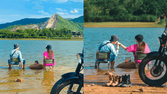  Những hồ nước đẹp ngay gần Hà Nội khiến du khách phải lòng - Ảnh 25.