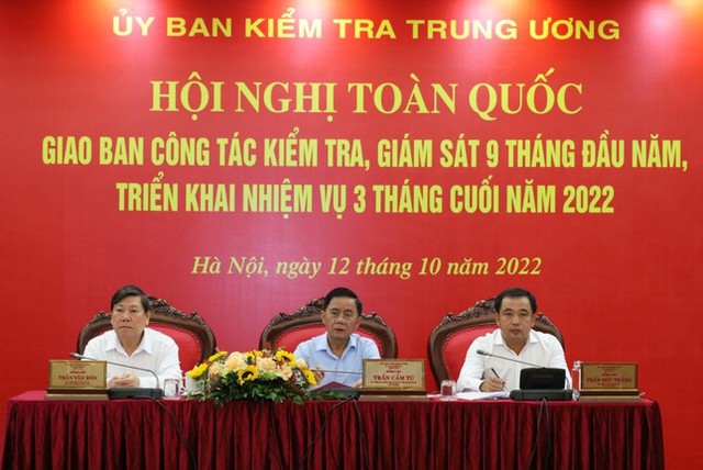 Chủ nhiệm Ủy ban Kiểm tra TƯ: Xử lý nghiêm đảng viên vi phạm trong vụ án Việt Á, FLC, AIC - Ảnh 1.