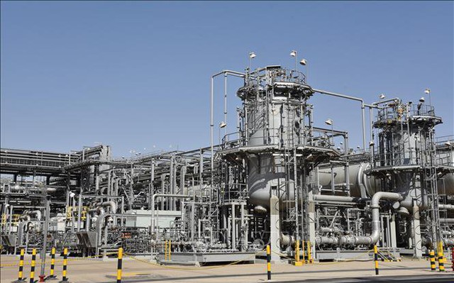 Cơ sở lọc dầu của tập đoàn năng lượng Saudi Aramco ở Dammam, Saudi Arabia. Ảnh: THX/TTXVN