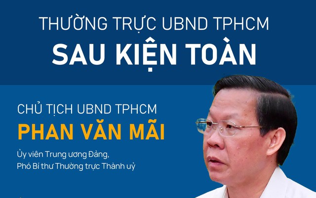 Thường trực UBND TPHCM sau khi kiện toàn