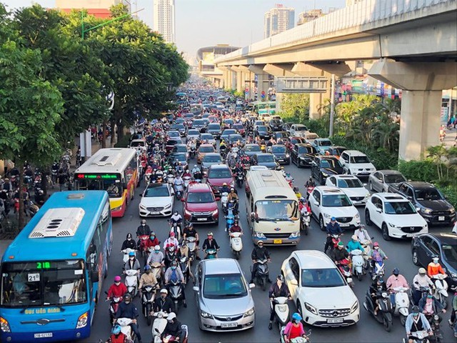 Đề án thu phí vào nội đô Hà Nội: Lập gần 100 trạm thu phí - Ảnh 1.