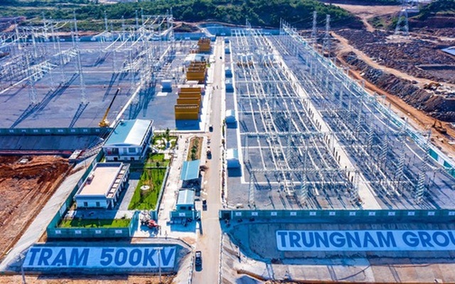 Do bị dừng khai thác một phần công suất phát, dự án điện mặt trời 450MW của Trung Nam thiệt hại 2 tỉ đồng/ngày - Ảnh: TRUNG NAM