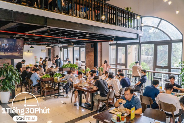 Bên trong công ty cực xịn tại Hà Nội phục vụ cơm trưa cho nhân viên qua công nghệ - Ảnh 3.