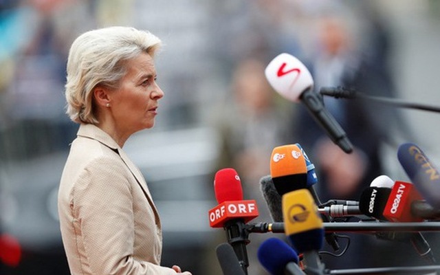 Chủ tịch Ủy ban châu Âu Ursula von der Leyen - Ảnh: REUTERS