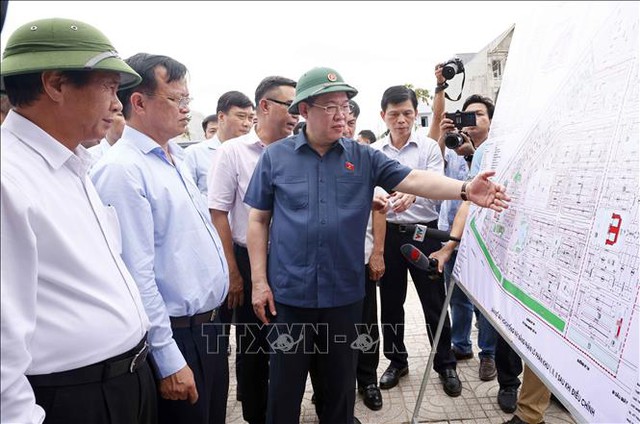 Chủ tịch Quốc hội kiểm tra dự án sân bay Long Thành - Ảnh 1.