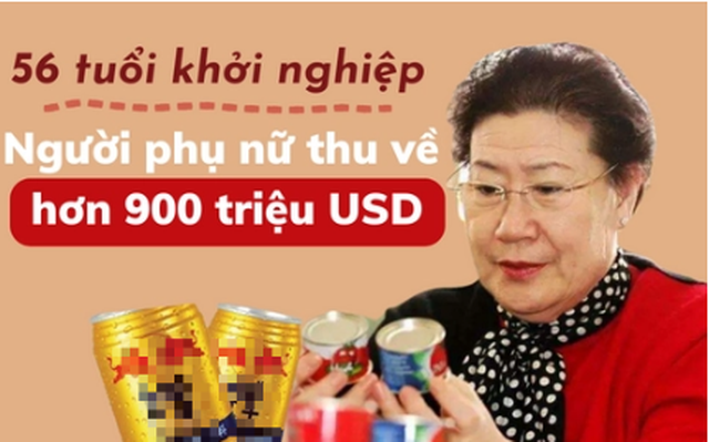 56 tuổi mới bắt đầu khởi nghiệp, người phụ nữ kiếm hơn 900 triệu USD trong 6 tháng, phá vỡ định kiến về tuổi tác