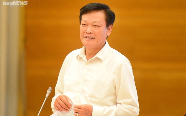 Thứ trưởng Bộ Nội vụ Nguyễn Duy Thăng thông tin tại họp báo chiều 1/10.
