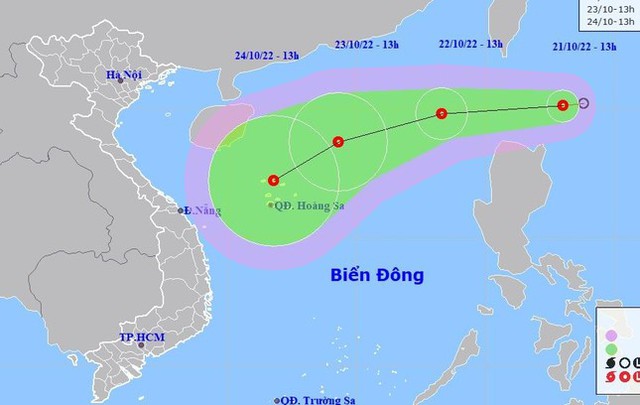 Biển Đông sắp đón áp thấp nhiệt đới - Ảnh 1.