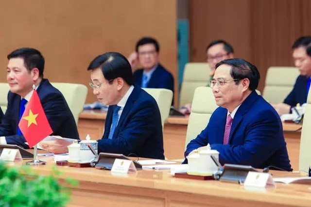 Những hình ảnh cuộc gặp của Thủ tướng Phạm Minh Chính và Tổng Thư ký Liên Hiệp Quốc - Ảnh 8.