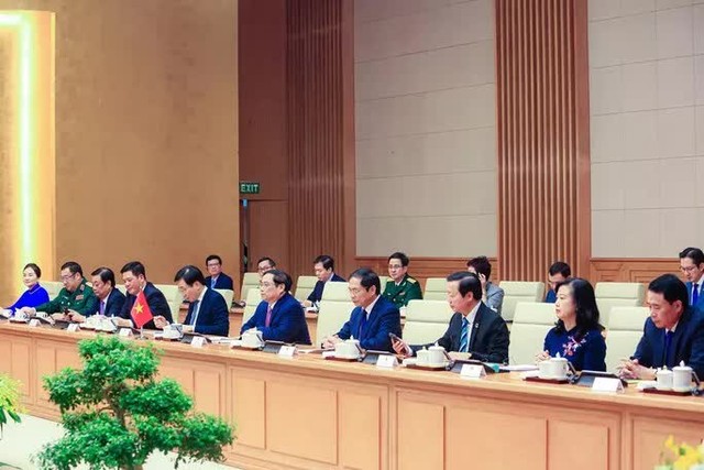 Những hình ảnh cuộc gặp của Thủ tướng Phạm Minh Chính và Tổng Thư ký Liên Hiệp Quốc - Ảnh 7.