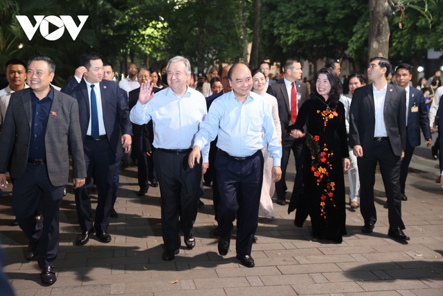 Toàn cảnh chuyến thăm chính thức Việt Nam của Tổng thư ký LHQ António Guterres - Ảnh 22.