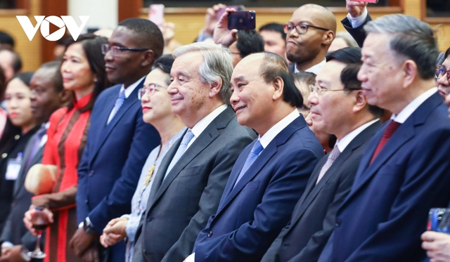 Toàn cảnh chuyến thăm chính thức Việt Nam của Tổng thư ký LHQ António Guterres - Ảnh 12.
