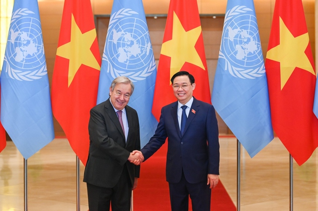 Toàn cảnh chuyến thăm chính thức Việt Nam của Tổng thư ký LHQ António Guterres - Ảnh 9.