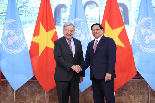 Toàn cảnh chuyến thăm chính thức Việt Nam của Tổng thư ký LHQ António Guterres - Ảnh 7.