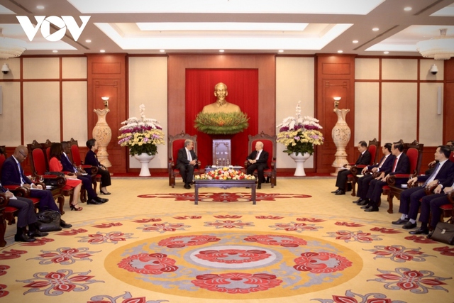 Toàn cảnh chuyến thăm chính thức Việt Nam của Tổng thư ký LHQ António Guterres - Ảnh 5.