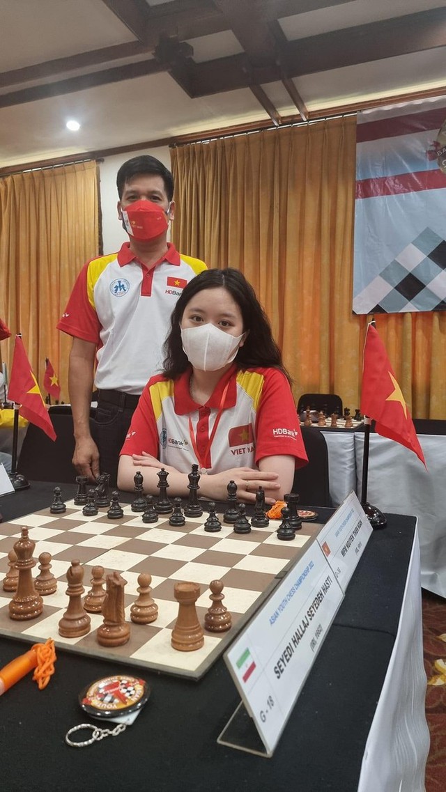 Nét đáng yêu của hot girl Việt Nam 17 tuổi vừa giành HCV cờ vua châu Á - Ảnh 7.