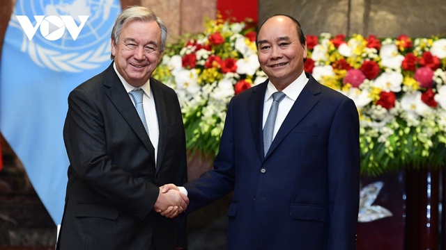 Toàn cảnh chuyến thăm chính thức Việt Nam của Tổng thư ký LHQ António Guterres - Ảnh 2.