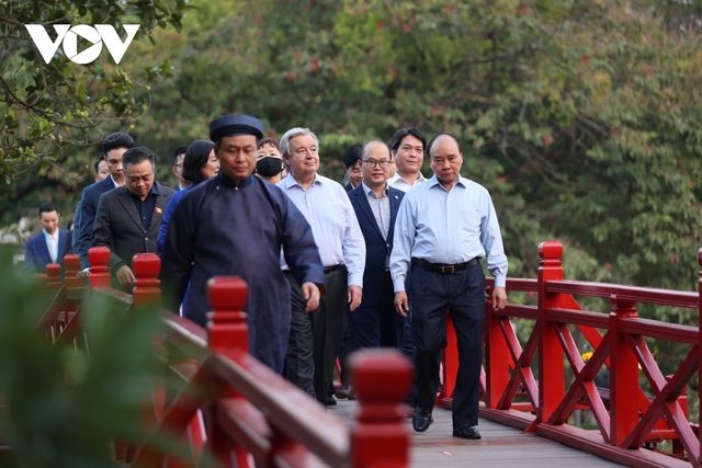 Toàn cảnh chuyến thăm chính thức Việt Nam của Tổng thư ký LHQ António Guterres - Ảnh 20.