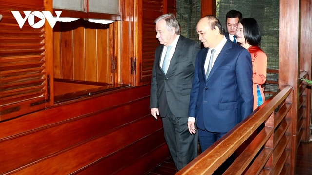 Toàn cảnh chuyến thăm chính thức Việt Nam của Tổng thư ký LHQ António Guterres - Ảnh 19.
