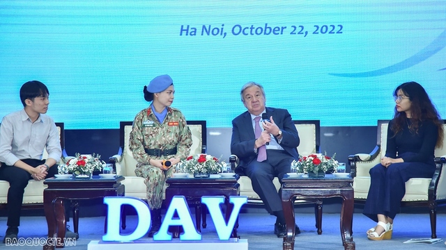 Toàn cảnh chuyến thăm chính thức Việt Nam của Tổng thư ký LHQ António Guterres - Ảnh 17.