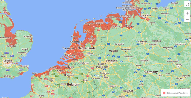 Hệ thống trị thủy hiện đại nhất thế giới sắp hết hạn? Hà Lan chìm dần mỗi năm, 60% diện tích có thể biến mất - Ảnh 2.