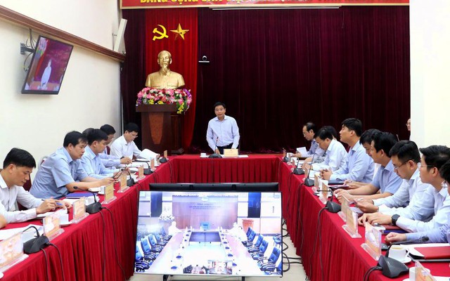 Bộ trưởng Nguyễn Văn Thắng phát biểu kết luận Hội nghị. Ảnh: mt.gov.vn