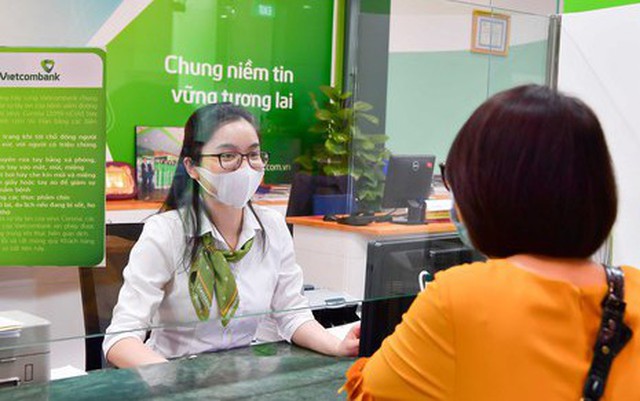 Sáng 25-10, Vietcombank là một trong những ngân hàng chưa có động thái tăng lãi suất