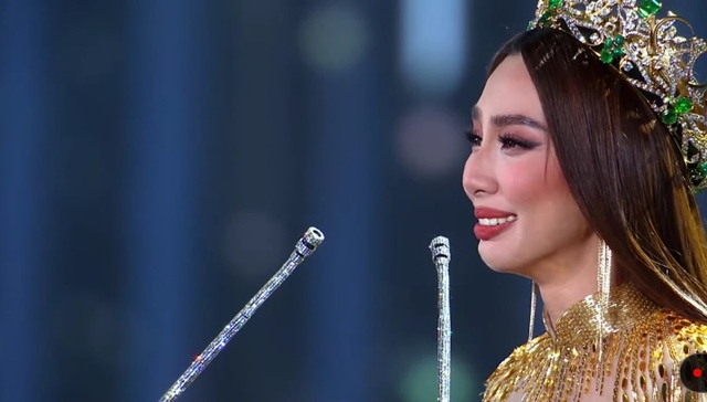 Hoa hậu Thuỳ Tiên nói 4 thứ tiếng trong bài phát biểu kết thúc nhiệm kỳ - Ảnh 1.