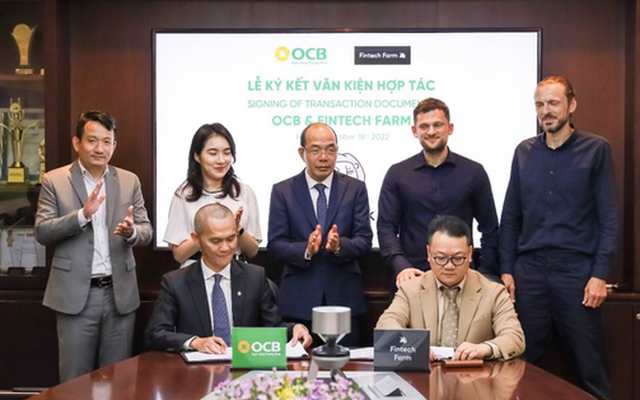 Hoạt động ký kết hợp tác giữa OCB và Fintech Farm