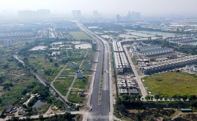 Tuyến đường vành đai 3,5 ở Hà Nội với tổng mức đầu tư hơn 1.000 tỷ đồng chậm tiến độ - Ảnh 1.