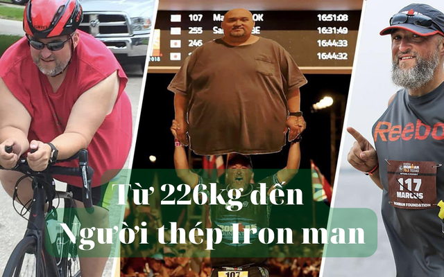 Từng nặng 226kg, giám đốc 46 tuổi nỗ lực thay đổi thành 'người thép' trong cuộc đua cực khắc nghiệt