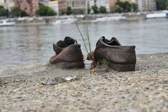 Câu chuyện đằng sau những đôi giày sắt bên bờ sông - Ảnh 4.
