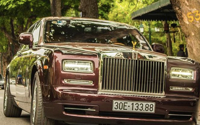 Giá xe RollsRoyce Phantom VIII trên 50 tỷ đồng của đại gia Sài thành