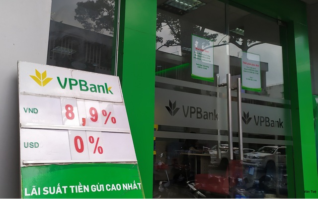 Gửi tiền ở VPBank có thể được lãi tới 8,9%/năm