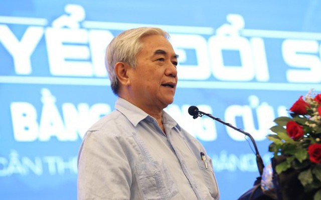 TS. Nguyễn Quân - Chủ tịch Hội tự động hóa Việt Nam, nguyên Bộ trưởng Bộ Khoa học và Công nghệ.