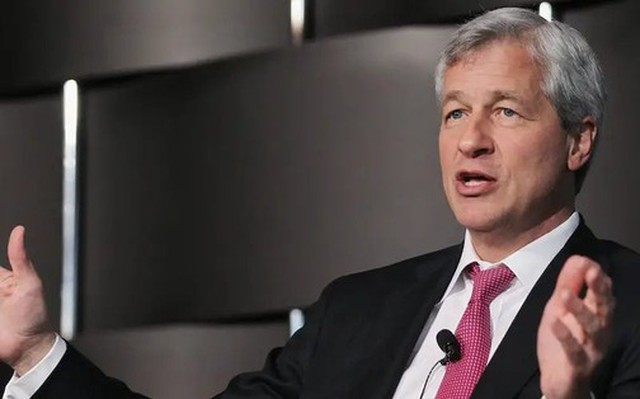 CEO Jamie Dimon của ngân hàng thương mại lớn nhất nước Mỹ JPMorgan Chase. Ảnh: Getty Images