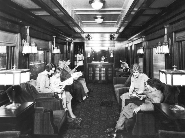 Những bức ảnh hiếm hoi về tàu hỏa hạng sang những năm 1900 - 1940 - Ảnh 5.