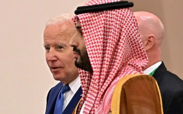 Tổng thống Mỹ Joe Biden và Thái tử Ả Rập Xê Út Mohammed bin Salman.