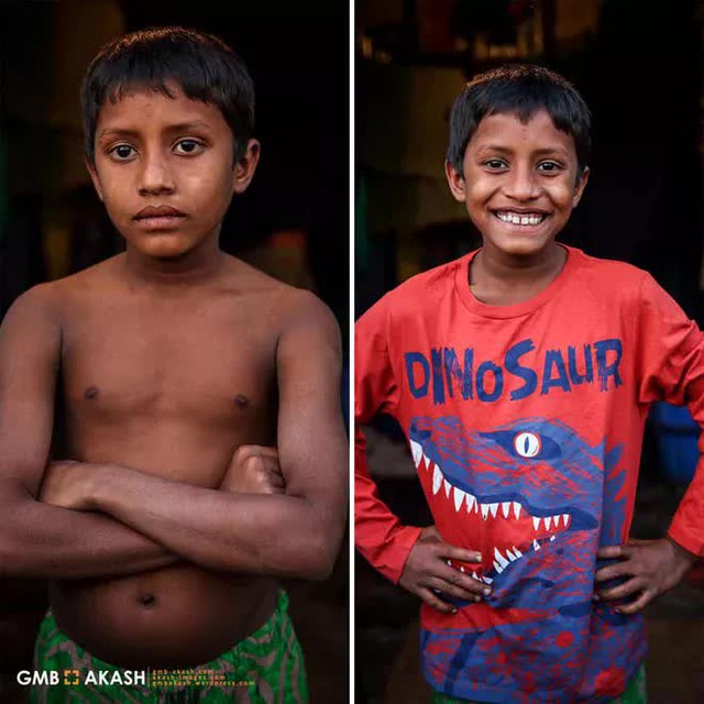  Ghi lại khoảnh khắc trẻ em nghèo trước và sau khi được đi học, nhiếp ảnh gia tạo nên bộ ảnh gây xúc động  - Ảnh 6.