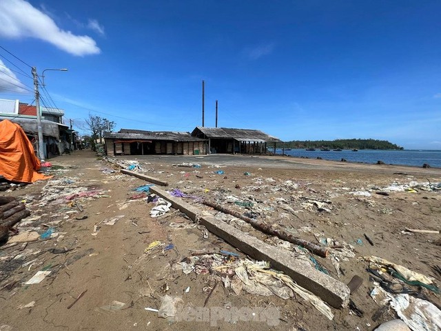 Bờ biển Quảng Ngãi ngập rác thải gây ô nhiễm - Ảnh 16.
