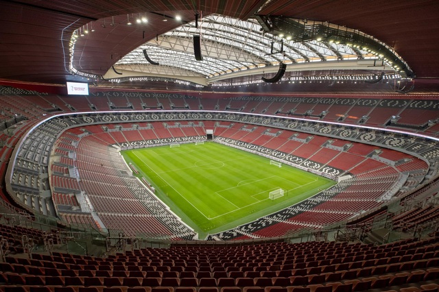 Chiêm ngưỡng 8 sân vận động tuyệt đẹp phục vụ World Cup 2022 - Ảnh 2.