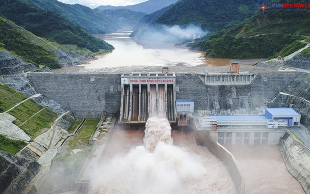 Nhà máy thủy điện Lai Châu thuộc Công ty thủy điện Sơn La - Ảnh: VGP/Toàn Thắng