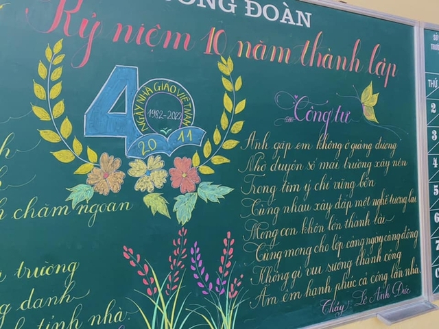 Không khí ngày Nhà giáo Việt Nam 20/11 trên cả nước: Toàn tiết mục đầu tư công phu, thầy cô trổ tài lẻ gây bất ngờ - Ảnh 47.