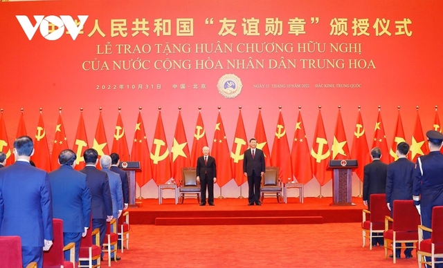 Toàn cảnh chuyến thăm chính thức Trung Quốc của Tổng Bí thư Nguyễn Phú Trọng - Ảnh 9.