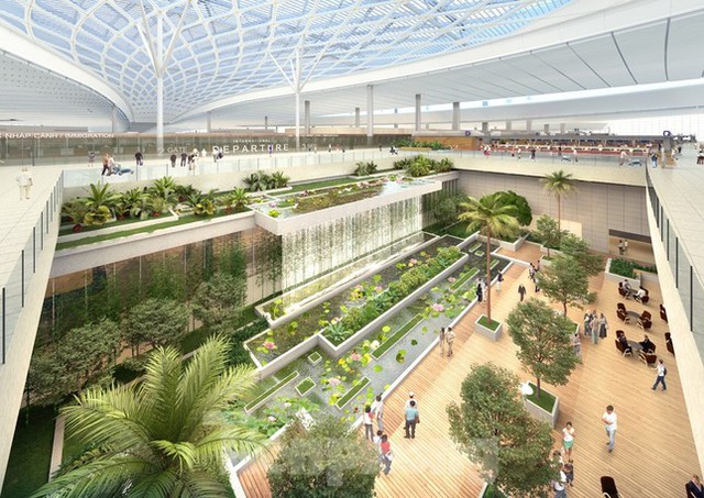 Sắp mở hồ sơ chọn nhà thầu thi công nhà ga sân bay Long Thành - Ảnh 1.